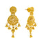 22K Yellow Gold Filigree Necklace Set (35.5gm)