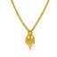 22K Yellow Gold Filigree Necklace Set (63.3gm)