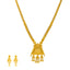 22K Yellow Gold Filigree Necklace Set (65.6gm)