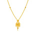 22K Yellow Gold Filigree Necklace Set (69.4gm)