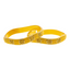 22K Yellow Gold Artisan Bangle Set of Two (39.2gm)