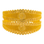 22K Yellow Gold Artisanal Bangle Set of 2 (43.7gm)