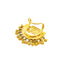 22K Yellow Gold & Ruby Goddess Lakshmi Ring (10.8gm)