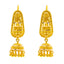 22K Yellow Gold Jhumki Earrings (7.5gm)