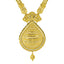 22K Yellow Gold Bridal Necklace Set (84.3gm)