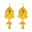 22K Yellow Gold Jhumki Earrings (4.6gm)