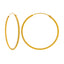 22K Yellow Gold Hoop Earrings (1.9gm)