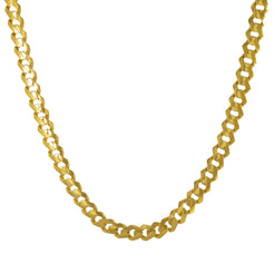 22K Yellow Gold Cuban Link Chain (103.5gm)