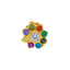 18K Yellow Gold CZ Nose Pin (0.2 grams)