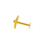18K Yellow Gold Nose Pin (0.2 grams)