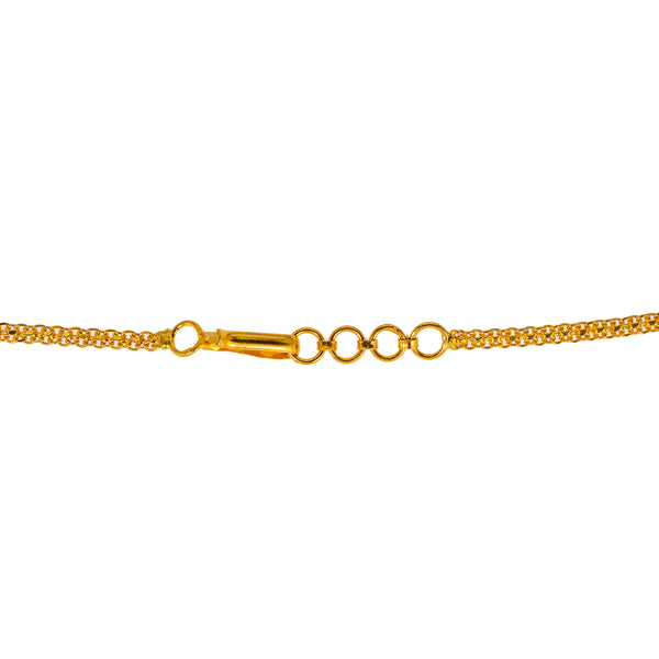 22K Antique Gold Jewelry Set w/ Kundan, Emerald, Ruby, & Sapphire (37.5gm) | 



Adorn yourself with the splendor of this beautiful 22k antique gold jewelry set by Virani Jew...