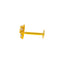 18K Yellow Gold CZ Nose Pin (0.2 grams)