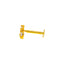 18K Yellow Gold CZ Nose Pin (0.2 grams)