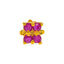 18K Yellow Gold and Ruby Nose Pin (0.2 grams)