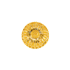 22K Antique Gold Cocktail Ring (10.3gm)