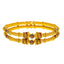 22K Yellow Gold Meenakari Bangle Pair Size 2.6 (31.5 grams)