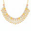 22K Multi-Tone Gold Beaded Necklace Set (41.1 grams)