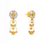 22K Multi-Tone Gold Beaded Necklace Set (41.1 grams)