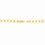 22K Multi-Gold Beaded Necklace & Earring Set (31.5 grams)