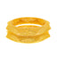 22K Yellow Gold Filigree Bangle Pair (63.4 grams)