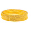 22K Yellow Gold Filigree Bangle set of 6 Size 2.8 (20.9 grams)