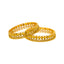 22K Yellow Gold Bangle Set of 2 in Size 2.6 (44.6)