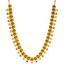 22K Gold, Emerald, Ruby, & CZ Temple Necklace (60.9 grams)