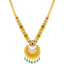 22K Yellow Gold Kundan Necklace Set (95.4 grams)