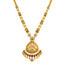 22K Yellow Gold Kundan Necklace Set (93.9 grams)