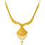 22K Yellow Gold Filigree Necklace (46.3 grams)