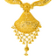 22K Yellow Gold Filigree Necklace (46.3 grams)