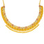 22K Yellow Gold Filigree Necklace Set (68.2 grams)