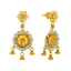 22K Yellow Gold Filigree Necklace Set (68.2 grams)