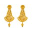 22K Yellow Gold Filigree Necklace Set (60.8 grams)