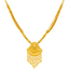 22K Yellow Gold Filigree Necklace Set (54.2 grams)