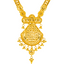 22K Yellow Gold Filigree Necklace Set (52.1 grams)