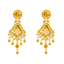 22K Yellow Gold Filigree Necklace Set (37.5 grams)