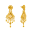 22K Yellow Gold Filigree Necklace Set (37.5 grams)
