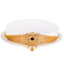 22K Gold, Ruby & CZ Vaddanam Belt (169.1 grams)
