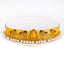 22K Gold Vaddanam Belt w. Uncut Diamonds (290.3 grams)