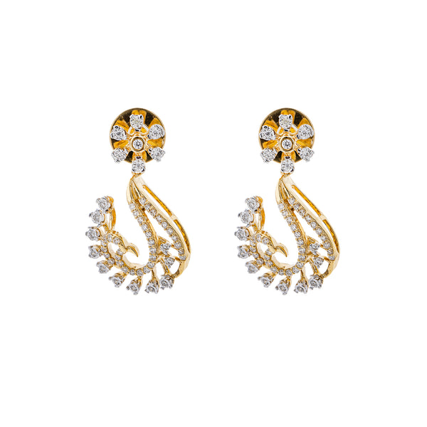 18K Multi-Tone Gold Pendant Necklace Set w/ 1.06 Carat Diamonds (10.2gm) | 



Radiate elegance with this 18k multi-tone gold and diamond pendant necklace set by Virani Jew...