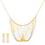 22K Multi-Tone Gold Necklace Set (22.5 grams)