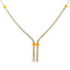 22K Multi-Tone Gold Necklace Set (16.5 grams)