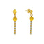 22K Multi-Tone Gold Necklace Set (16.5 grams)