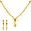 22K Yellow Gold Necklace Set (15.9 grams)