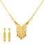 22K Yellow Gold Necklace Set (20 grams)