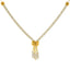 22K Multi-Tone Gold Necklace Set (17.1 grams)