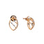 18K Rose Gold Pendant Necklace Set w/ 0.3 Carat Diamonds (5gm)