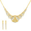 22K Multi-Tone Gold Necklace Set (17.4 grams)