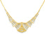 22K Multi-Tone Gold Necklace Set (17.4 grams)